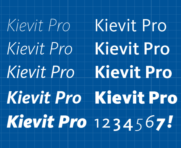 De beste fonts voor doosletters: verschillende uitvoeringen binnen een font